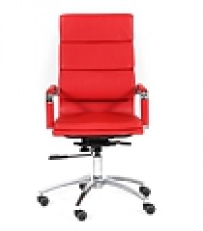Кресло для офиса CH-750 красное, черное