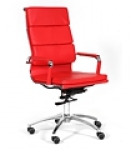 Кресло для офиса CH-750 красное, черное